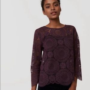 LOFT Lace Top
